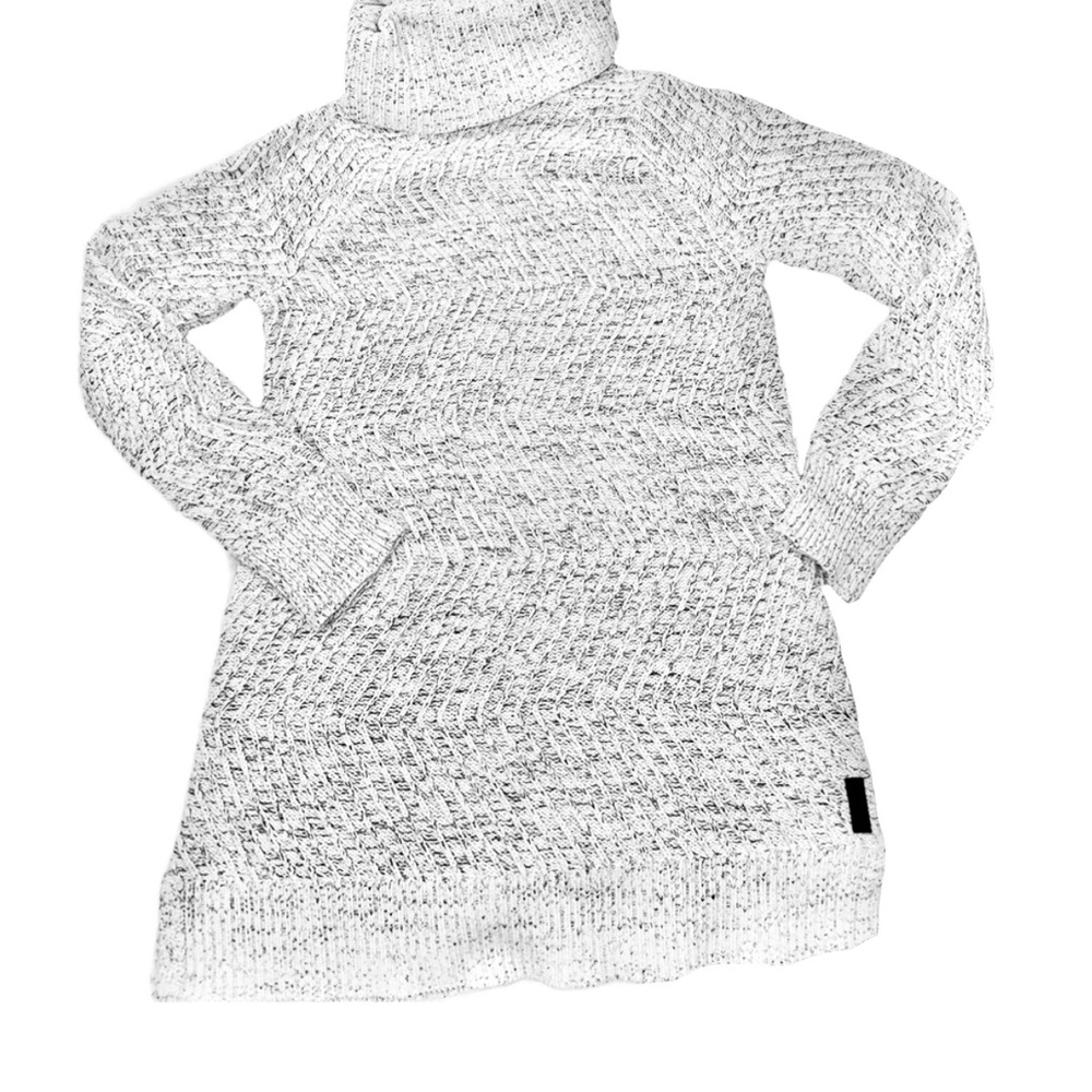 Roots White Cowl Neck Sweater